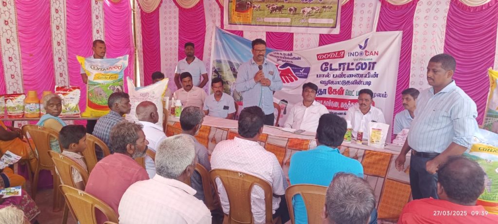 Veterinary Health Camp at Pernamallur Village
